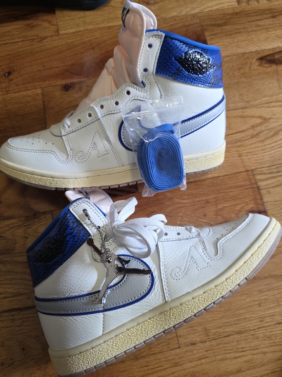 Nike Other - Nike Awake NY x Jordan Air Ship PE SP 'Game Roy Size  9.5with Extra Blue Laces
